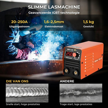 MMA Inverter Lasapparaat 250A