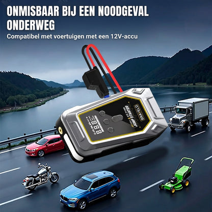 Startbooster met luchtcompressor