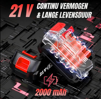 21V-accu voor tuingereedschap